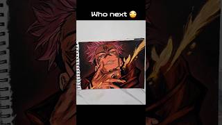 Sukuna painting 🙃#Sukuna #bareminimum #Базовыйминимум#song#anime #paintingtutorial#art #newtreand
