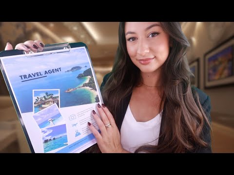 ASMR Luxury Travel Agent Roleplay ⭐️