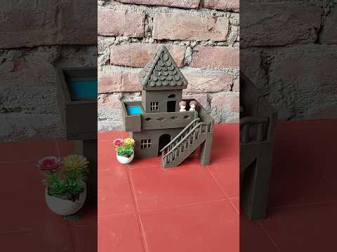 Amazing clay house 🏠 || #clayhouse #mudhouse #craft