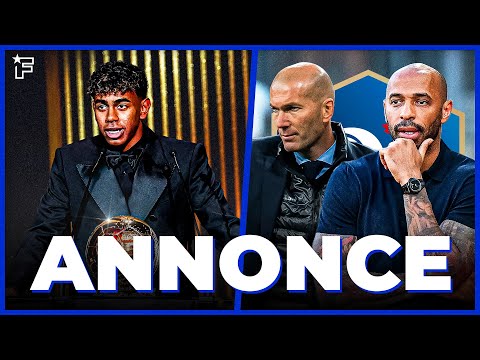 La déclaration OSÉE de Lamine Yamal sur le Ballon d'Or, Henry SE LÂCHE sur Zidane | JT Foot Mercato
