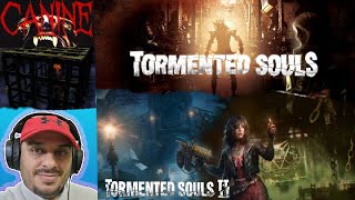 ٣ ألعاب رعب 👹👻 ( الأرواح المعذبه الجزء ١+٢ Tormented Souls 1+2 + الكلب تومي Canine 🐕 ) 