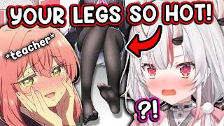 Dance Lessons Teacher really LOVES Ayame's Legs