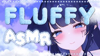 【ASMR】Soft Fluffy Sounds For Cozy Nights ☁️ Gentle Brushing & Whisper 