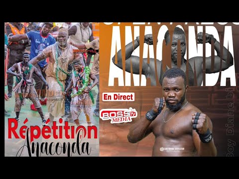 En Direct🛑 Open Presse Repetion Anaconda pour Afronte Domou Dagnou le 15 Fevier AreneNational