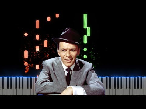 Fly me to the Moon Franck sinatra Piano Cover Midi tutorial Sheet app  Karaoke