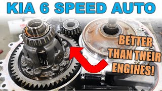 A Transmission that Outlasts the Car! Kia Hyundai 6 speed Automatic Teardown!