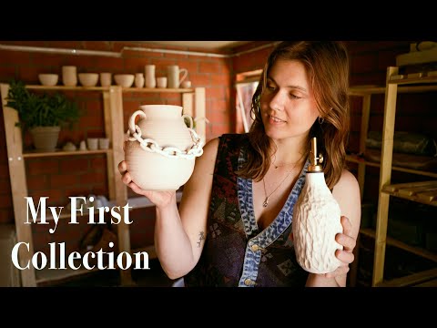 Creating and Firing My First Pottery Collection | Ep. 3