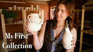 Creating and Firing My First Pottery Collection | Ep. 3