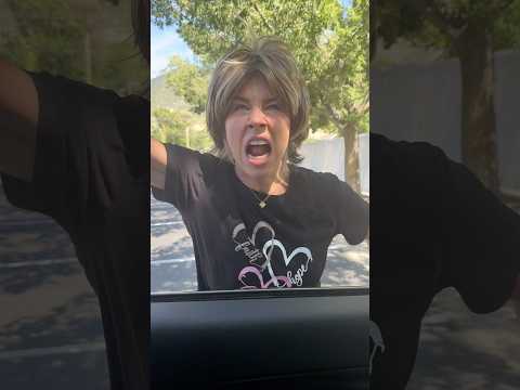 Karen pretends to get run over
