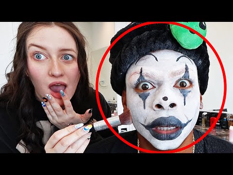 My Girlfriend Does My Makeup!