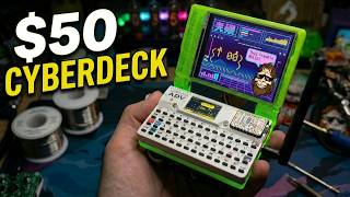 I Built a $50 Mini Cyberdeck (Cardputer ADV Mod)