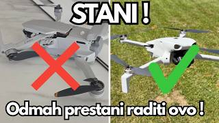 10 GREŠAKA KOJE UNIŠTAVAJU VAŠ DRON! (Ovo vam serviseri neće reći 🤫)