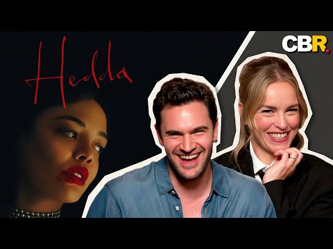 Hedda's Tom Bateman and Nina Hoss Spill the Champagne on Messy Characters, Love and Adaptation