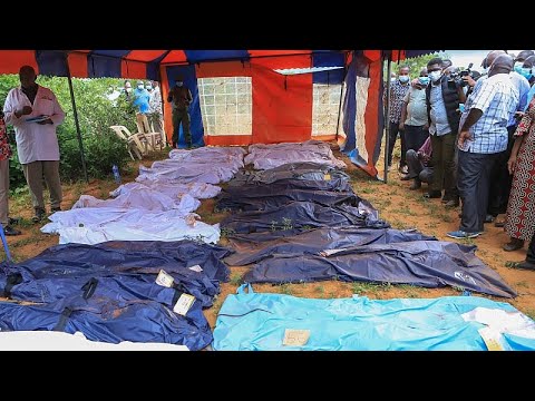 YouTube video thumbnail: Kenya Police Finds Five New Bodies Linked to Deadly Doomsday Cult