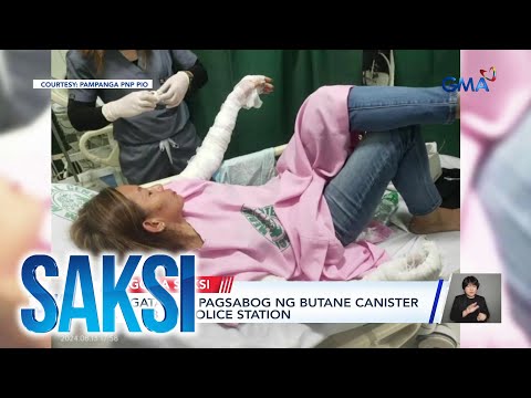 7 Sugatan Sa Pagsabog Ng Butane Canister Sa Loob Ng Police Station Sa