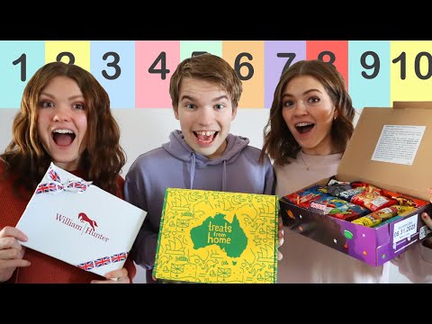 Ranking Snack Boxes From Around The World!