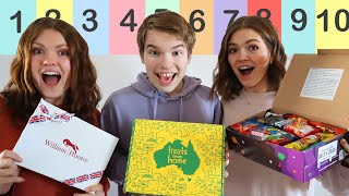 Ranking Snack Boxes From Around The World!