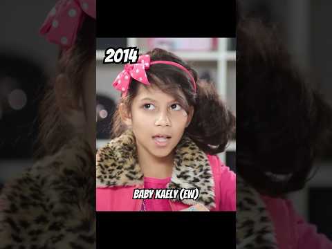 Ew! Baby Kaely what happened?!?!? 😝 #babykaely #babykaelyew #backthen #glowup
