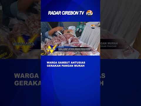Warga Sambut Antusias Gerakan Pangan Murah