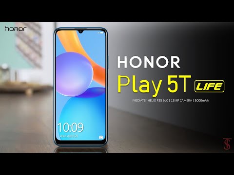 (ENGLISH) Honor Play 5T Life Price, Official Look, Design, Camera, Specifications,  Features, and Sale Details