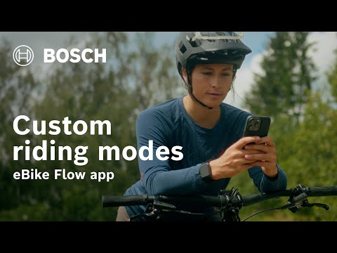 Custom riding modes | eBike Flow app