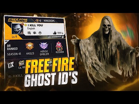 Don’t Search This Id 😨 - Searching Horror and Haunted ids in Free Fire - Garena Free fire