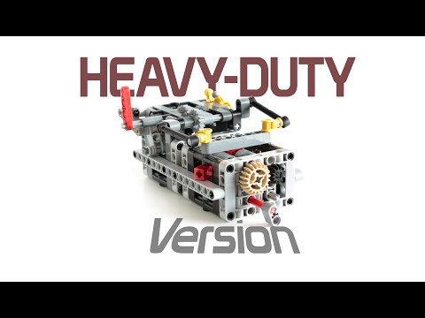 LEGO Technic 8 SPEED SEQUENTIAL GEARBOX V3 with Instructions