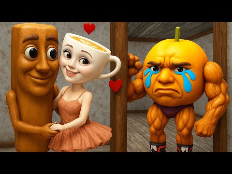 Tung Tung Sahur Family Sad Story with Ballerina Cappuccina in Granny House | funny horror animation