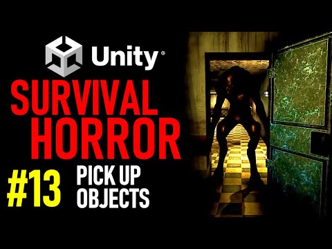 HOW TO MAKE A SURVIVAL HORROR GAME IN UNITY - TUTORIAL 13 - HOW TO PICKUP OBJECTS IN UNITY