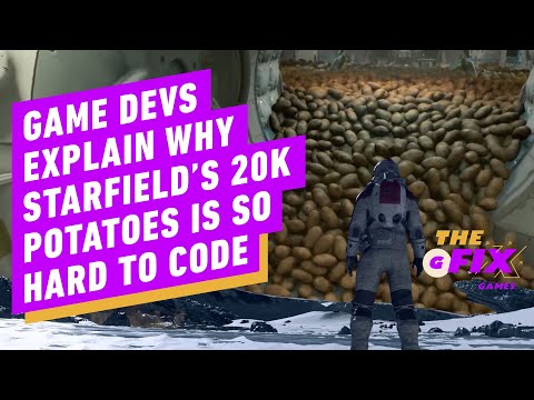 Starfield’s Giant Pile of 20,000 Potatoes, Explained by Game Devs - IGN Daily Fix