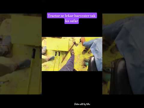 tractor se lekar harvester tak ka safar 🚜🚜  #tractor #harvester #struggle #vishal435 #sucsess 😎