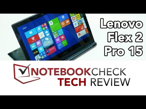 (ENGLISH) Lenovo Flex 2 Pro 15  video review