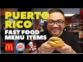 Exploring Unique Fast Food Menu Items in Puerto Rico