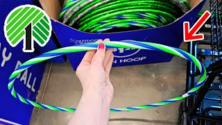 Use cheap Dollar Tree hula hoops to DIY gorgeous home decor & decorations!
