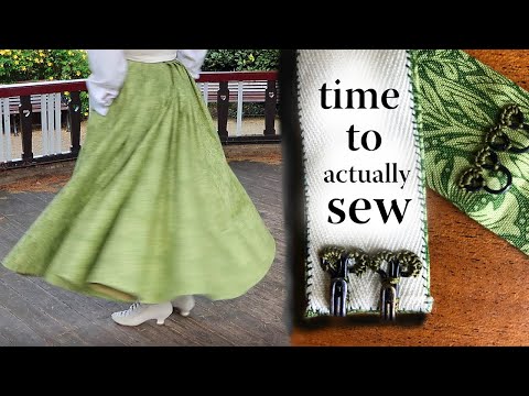 Video: I Made a Victorian Walking Skirt and It Wasn't Entirely Quick and Easy (An Ode to Perseverence)