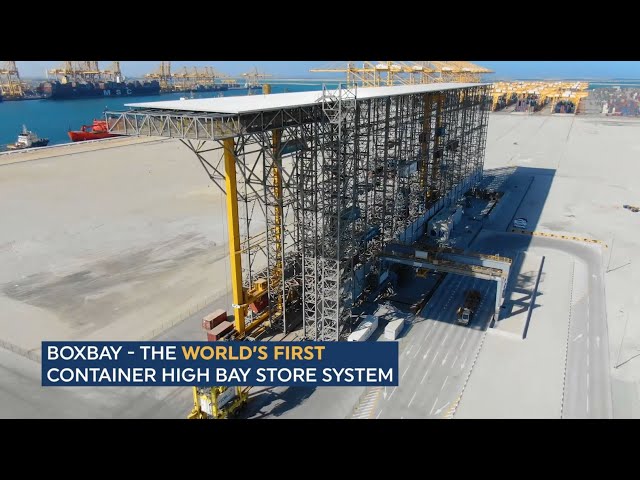 The World's first container high bay store system.