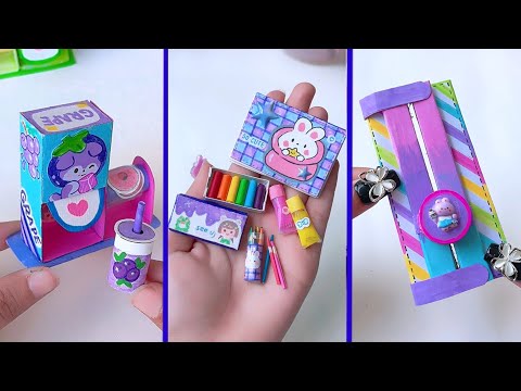 paper craft ideas/ easy to make / miniature craft / school project/ Tonni art and craft