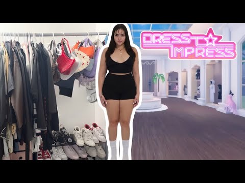 Dress To Impress Using My Closet | POV: I ATE