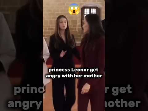 Princess Leonor fight with queen letizia#leonor#shorts#royalupdate