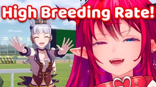 IRyS Can't Stop Falling in Love with Gold Ship in Uma Musume (Hololive
