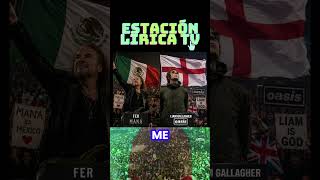 Fer de Maná vs Liam de Oasis #mana #oasis #oyemiamor #wonderwall #vivamexico