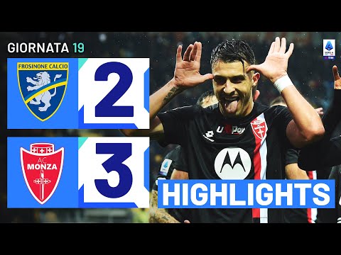 FROSINONE-MONZA 2-3 | HIGHLIGHTS | 19ª GIORNATA | SERIE A TIM 2023/24