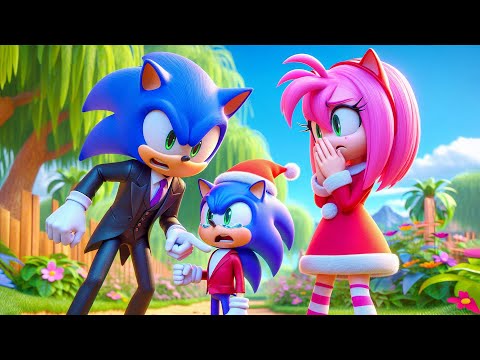 SONIC Is Abandoned At Birth!! - Very Sad Story - Sonic The Hedgehog 3 Animation