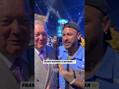 Frank Warren wants Neymar jr at Arsenal 👀 😅