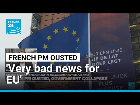 YouTube video thumbnail: French Political Crisis 'Very bad News for the EU' 