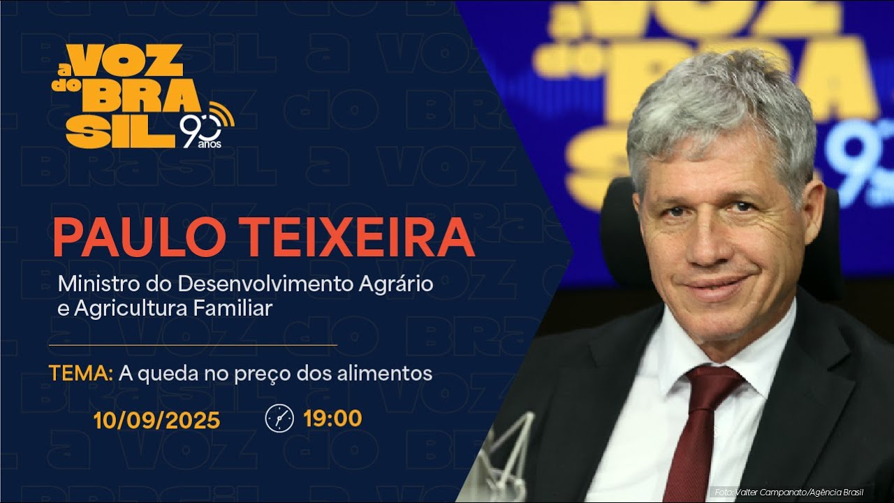 PAULO TEIXEIRA | A VOZ  DO BRASIL