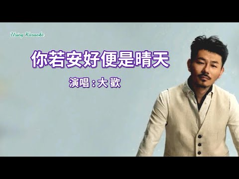 你若安好便是晴天-大歡-主唱 KARAOKE