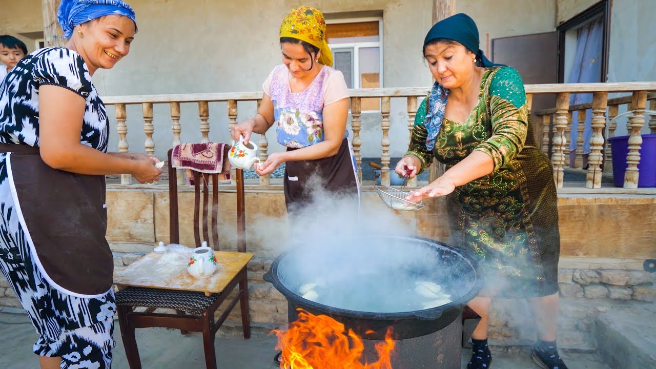 TRADITIONAL FOOD IN UZBEKISTAN - Unforgettable Family Meal in Khiva