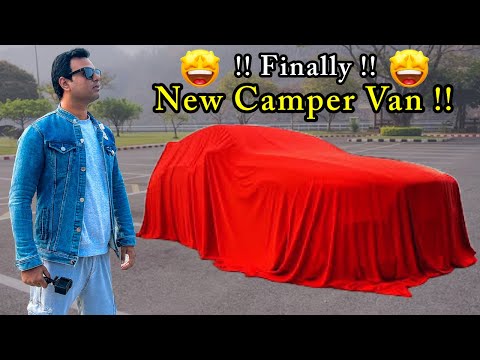 Finally Apni New Camper Van aa Gayi | Camping in India | #Ridingwithpeace