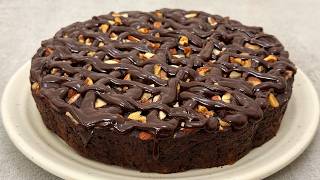 Take Oats, Cocoa And Bananas, Make This Dessert! No Sugar! No Flour!